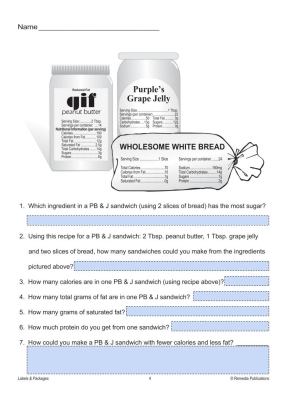 Google Slides: LABELS & PACKAGES: Practical Practice Reading & Life Skills