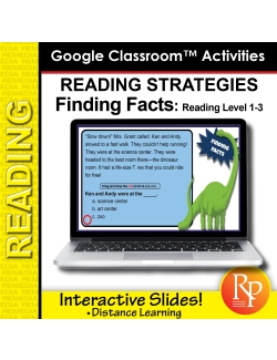 Google Classroom: Finding Facts - Reading Strategies | Distance Learning Google Classroom: Finding Facts - Reading Strategies | Distance Learning