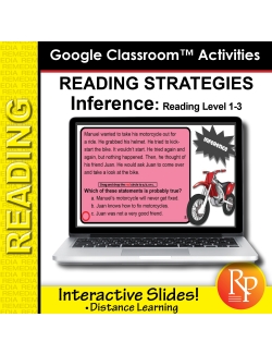Making Inferences - Reading Strategies Grades 1 - 3 Google Classroom Version Making Inferences - Reading Strategies Grades 1 - 3 Google Classroom Version