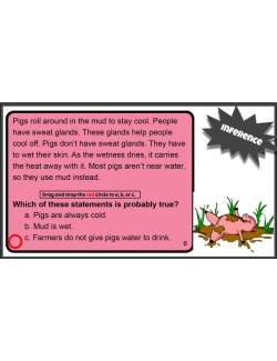 Making Inferences - Reading Strategies Grades 1 - 3 Google Classroom Version