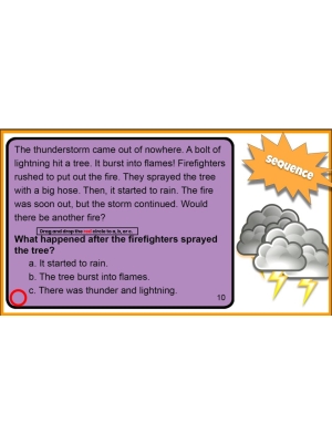 Google Classroom: Detecting Sequence - Reading Strategies | Distance Learning