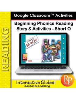 Beginning Phonics Reading - Story & Activities Google Classroom Slides Short o Beginning Phonics Reading - Story & Activities Google Classroom Slides Short o