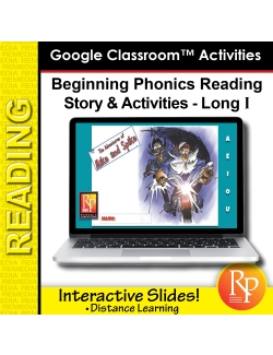 Beginning Phonics Reading - Story & Activities Google Classroom Slides Long i Beginning Phonics Reading - Story & Activities Google Classroom Slides Long i