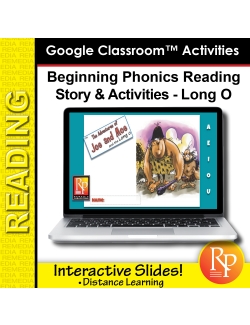 Beginning Phonics Reading - Story & Activities | Google Classroom Slides Long o Beginning Phonics Reading - Story & Activities | Google Classroom Slides Long o