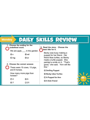 Google Slides: 114 Daily Spiral Review Lessons | Grade 2 | Distance Learning Google Slides: 114 Daily Spiral Review Lessons | Grade 2 | Distance Learning