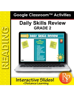 Google Slides: 114 Daily Spiral Review Lessons | Grade 2 | Distance Learning Google Slides: 114 Daily Spiral Review Lessons | Grade 2 | Distance Learning