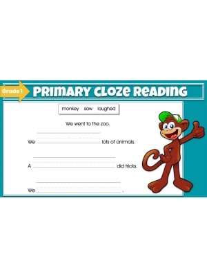 Beginning Cloze Reading Stories & Activities - Grade 1 | GOOGLE SLIDES Cloze Reading Fun Beginning Cloze Reading Stories & Activities - Grade 1 | GOOGLE SLIDES Cloze Reading Fun