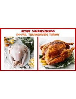 THANKSGIVING COOKING & COMPREHENSION: Food Terms & Vocabulary | Life Skills GOOGLE SLIDES THANKSGIVING COOKING & COMPREHENSION: Food Terms & Vocabulary | Life Skills GOOGLE SLIDES