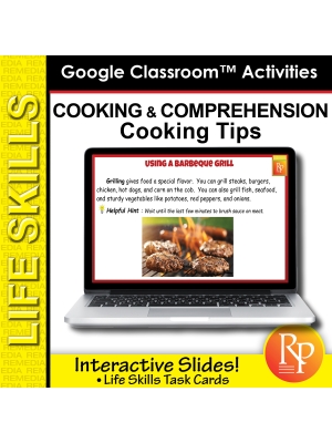 Life Skills COOKING COMPREHENSION - Cooking Tips - Recipes | Special Ed | GOOGLE Life Skills COOKING COMPREHENSION - Cooking Tips - Recipes | Special Ed | GOOGLE