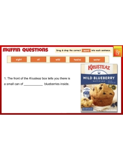 Life Skills COOKING COMPREHENSION: Packaged Foods &amp; Directions 2: Google Slides