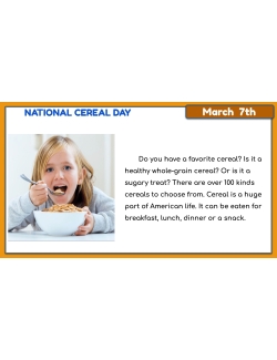 21st Century MARCH DAILY COMPREHENSION: High Interest Reading Google Lessons