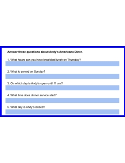 Daily Life Skills 1 GOOGLE: Reading &amp; Understanding Signs &amp; Hours Of Operation