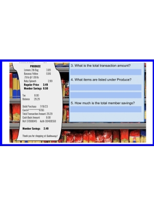 Reading Receipts 1 GOOGLE: Real-Life Reading Reading Receipts 1 GOOGLE: Real-Life Reading