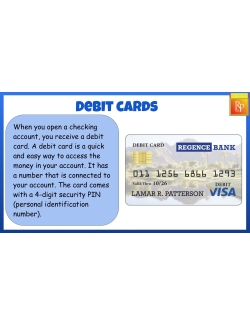 Google Slides: Bank Account Practice - Debit cards - Task Cards Google Slides: Bank Account Practice - Debit cards - Task Cards