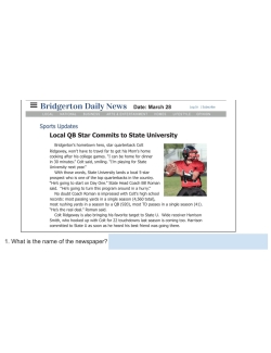 Practical Practice Reading: Online News - Google Slides