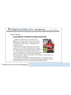 Practical Practice Reading: Online News - Google Slides Practical Practice Reading: Online News - Google Slides