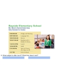 Schedules, Directories, and Guides - Google Slides