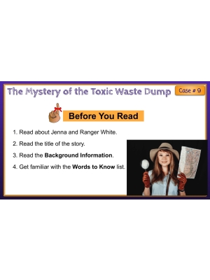 Mini Mysteries & Scaffolded Reading Activities (Cases 7-9) Google Slides Mini Mysteries & Scaffolded Reading Activities (Cases 7-9) Google Slides