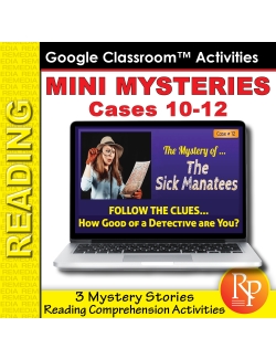 Mini Mysteries & Scaffolded Reading Activities (Cases 10-12) Google Slides Mini Mysteries & Scaffolded Reading Activities (Cases 10-12) Google Slides