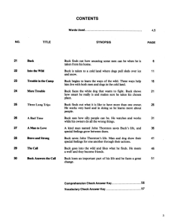 Google Slides "The Call of the Wild" Abridged Story, Activities & Read-along Audio  Google Slides "The Call of the Wild" Abridged Story, Activities & Read-along Audio