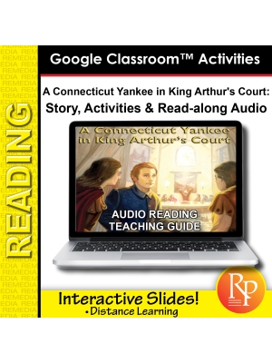 Google Slides: A Connecticut Yankee In King Arthur's Court - Abridged Story, Activities & Audio Google Slides: A Connecticut Yankee In King Arthur's Court - Abridged Story, Activities & Audio