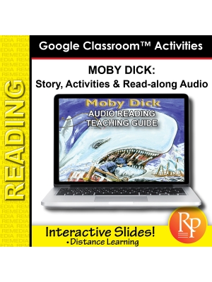 Google Slides: Moby Dick - Abridged Story, Activities & Audio Google Slides: Moby Dick - Abridged Story, Activities & Audio