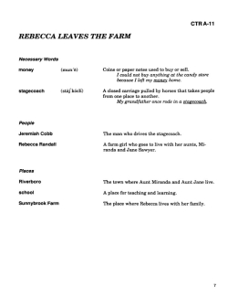 Google Slides: "Rebecca of Sunnybrook Farm" Abridged Story, Activities & Audio Google Slides: "Rebecca of Sunnybrook Farm" Abridged Story, Activities & Audio