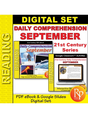 SEPTEMBER Daily Comprehension: Nonfiction Passages | Google & PDF eBook Set SEPTEMBER Daily Comprehension: Nonfiction Passages | Google & PDF eBook Set