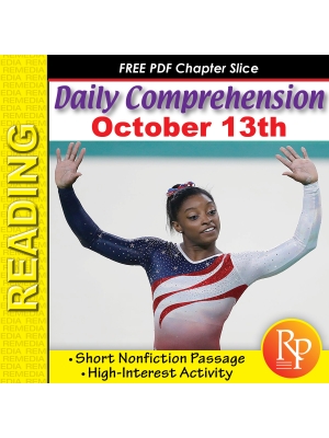 FREE Simone Biles - Daily Comprehension: Olympics FREE Simone Biles - Daily Comprehension: Olympics