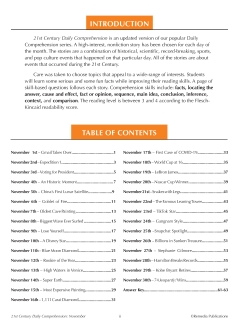 NOVEMBER DAILY READING COMPREHENSION - 21st Century: PDF & Google Slides Bundle NOVEMBER DAILY READING COMPREHENSION - 21st Century: PDF & Google Slides Bundle