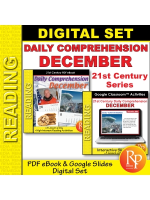 21st Century December Daily Comprehension Google & PDF 21st Century December Daily Comprehension Google & PDF