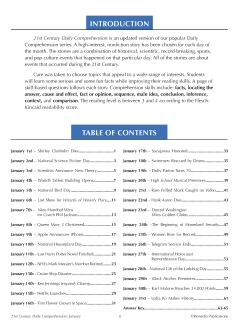 January 21st Century Daily Comprehension Activities: PDF & Google Set January 21st Century Daily Comprehension Activities: PDF & Google Set