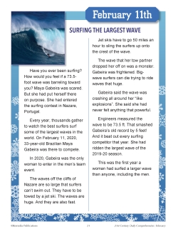 February 21st Century Daily Comprehension Activities: PDF & Google Set February 21st Century Daily Comprehension Activities: PDF & Google Set