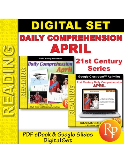 April 21st Century Daily Comprehension: Digital Set April 21st Century Daily Comprehension: Digital Set