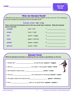 Science of Reading: Vocabulary for Older Students - Clipped & Blended Words Science of Reading: Vocabulary for Older Students - Clipped & Blended Words