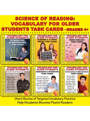 Science of Reading: Vocabulary for Older Students Set Science of Reading: Vocabulary for Older Students Set