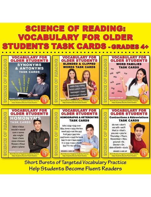Science of Reading: Vocabulary for Older Students Set