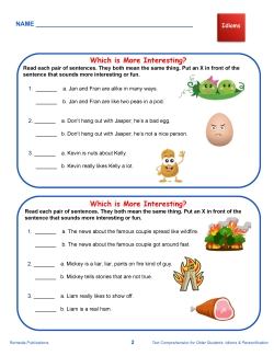 Science of Reading: Text Comprehension - Idioms & Personifications Science of Reading: Text Comprehension - Idioms & Personifications