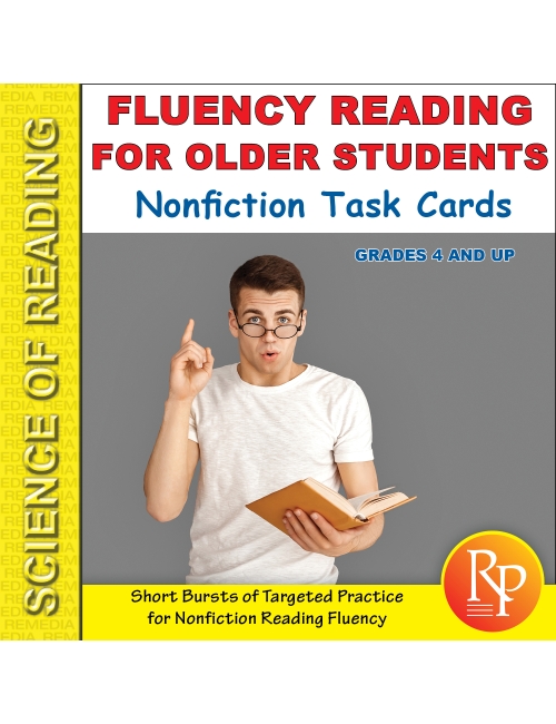 Science of Reading: Fluency Reading for Older Students - Nonfiction Task Cards