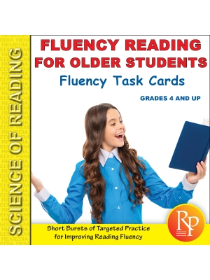Science of Reading: Fluency for Older Students - Fluency Reading Task Cards Science of Reading: Fluency for Older Students - Fluency Reading Task Cards