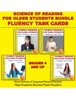 Science of Reading: Fluency Task Cards Science of Reading: Fluency Task Cards