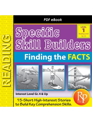 Finding Facts (Reading Level 2-3.5) | Short Passages | Comprehension Activities Finding Facts (Reading Level 2-3.5) | Short Passages | Comprehension Activities