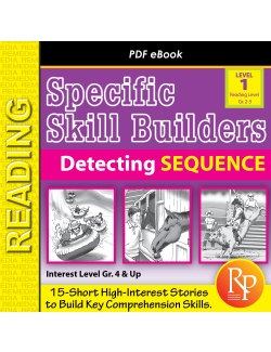 Sequence (Reading Level 2.0-3.5) | Short Passages | Reading Skills Activities Sequence (Reading Level 2.0-3.5) | Short Passages | Reading Skills Activities