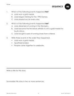 Sequence (Reading Level 3.0-4.5) | Short Passages | Comprehension Activities Sequence (Reading Level 3.0-4.5) | Short Passages | Comprehension Activities