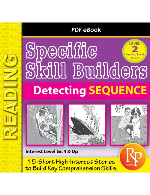 Sequence (Reading Level 3.0-4.5) | Short Passages | Comprehension Activities