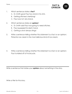 Fact &amp; Opinion (Reading Level 3-4.5) | Short Passages | Comprehension Activities