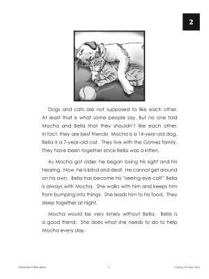 Getting the Main Idea (Reading Level 2.0-3.5) | Short Passages | Activities Getting the Main Idea (Reading Level 2.0-3.5) | Short Passages | Activities