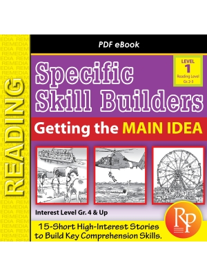 Getting the Main Idea (Reading Level 2.0-3.5) | Short Passages | Activities Getting the Main Idea (Reading Level 2.0-3.5) | Short Passages | Activities