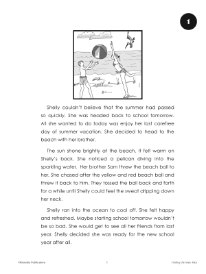 Getting the Main Idea: Activities & Worksheets (Reading Level 3.0-4.5) - 15 Passages Getting the Main Idea: Activities & Worksheets (Reading Level 3.0-4.5) - 15 Passages