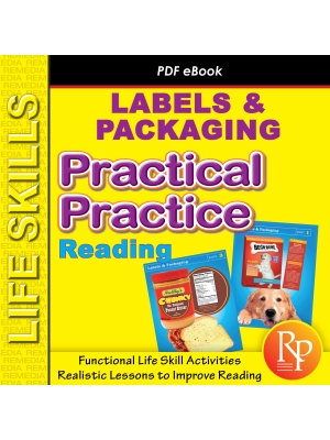 Labels & Packaging: Life Skills Reading - Real Life - Comprehension Activities Labels & Packaging: Life Skills Reading - Real Life - Comprehension Activities